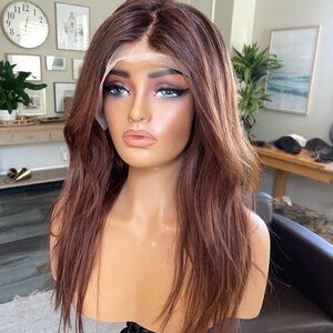 Custom Human Hair Lacetop Wig